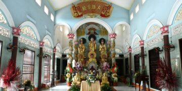 Khóa tu niệm Phật một ngày tại chùa Tam Bảo