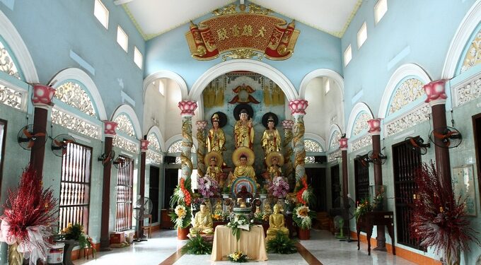 Khóa tu niệm Phật một ngày tại chùa Tam Bảo