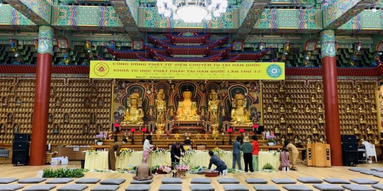 Tất cả đã sẵng sàn cho khóa tu học lần thứ 12 chủ đề: “Làm chủ cảm xúc”