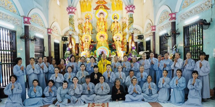 Đồng Nai: Chùa Tam Bảo tổ chức khóa tu niệm Phật một ngày lần thứ 25